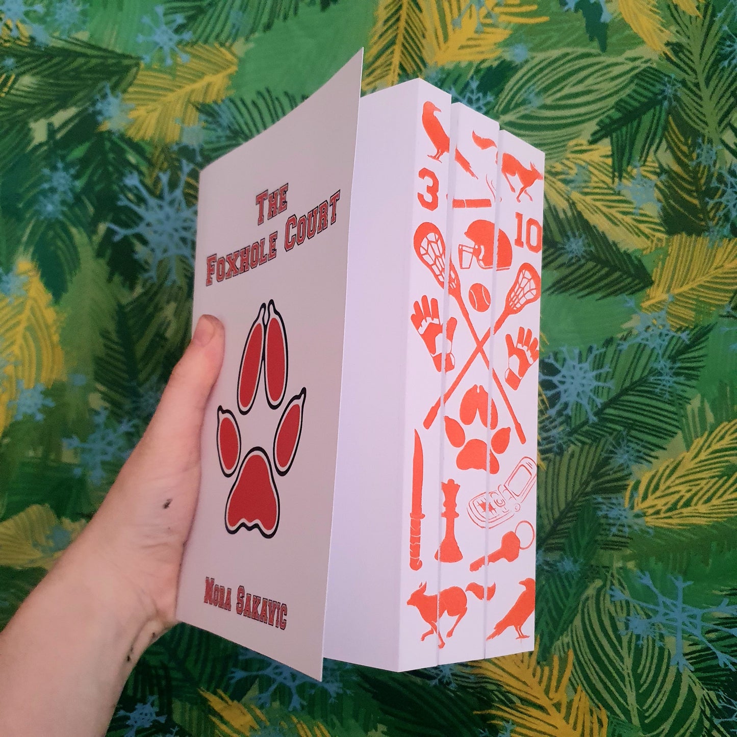 All For The Game Trilogy | Stencil Sprayed Edges
