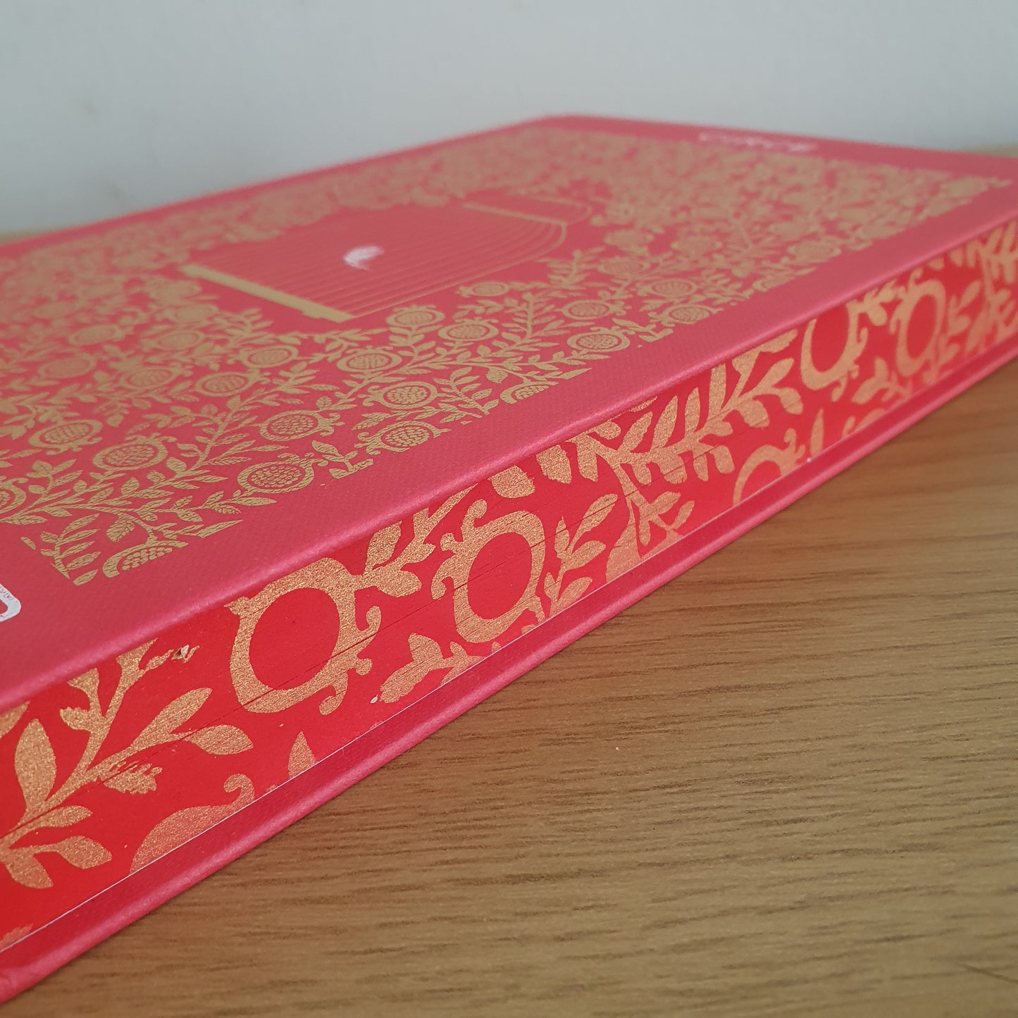 Circe With Shimmery Stencil Sprayed Edges