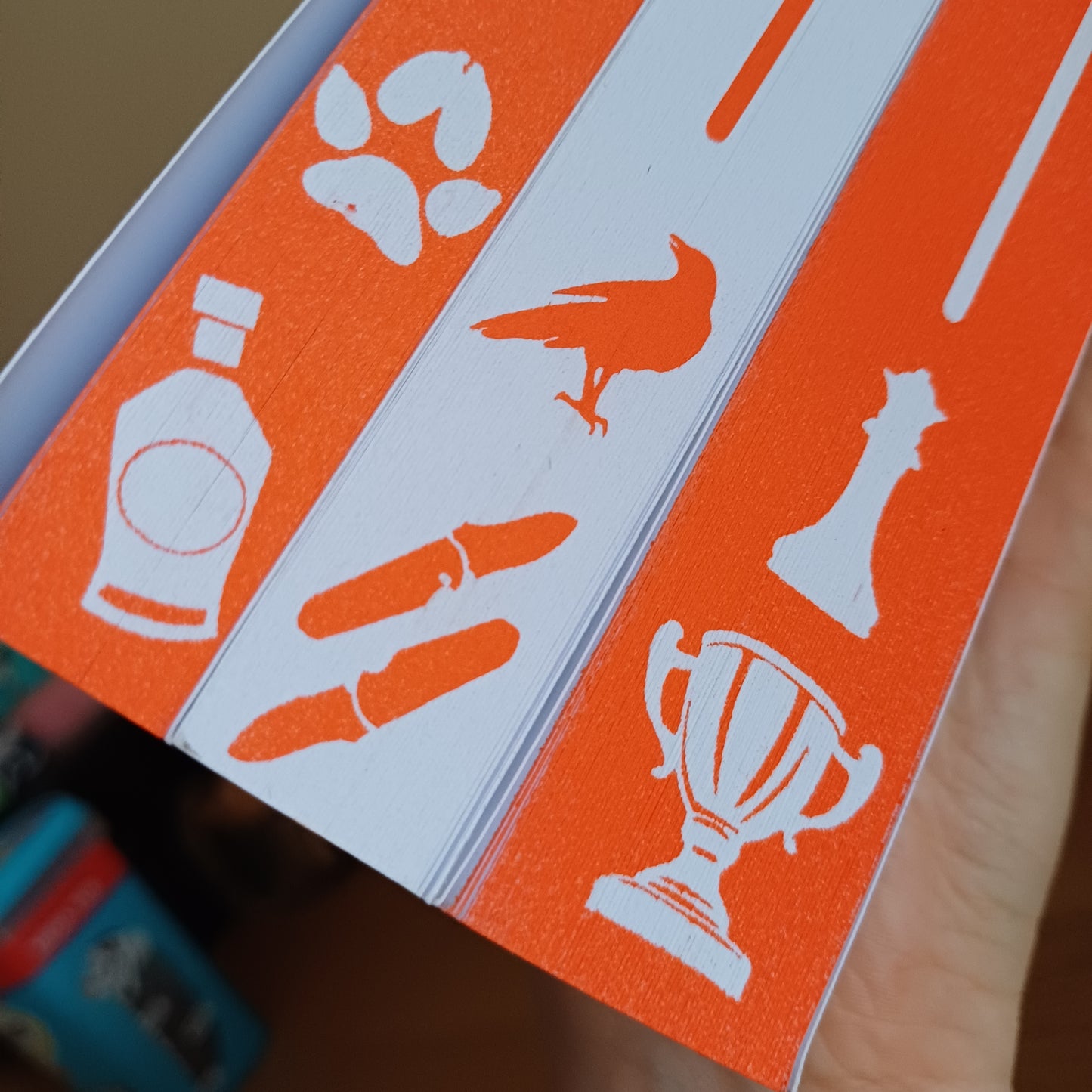 All For The Game | Stencil Sprayed Edges