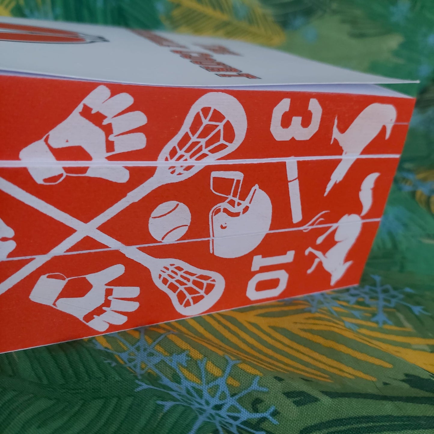 All For The Game Trilogy | Stencil Sprayed Edges