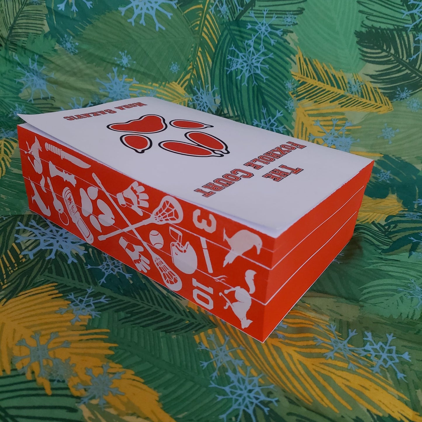 All For The Game Trilogy | Stencil Sprayed Edges