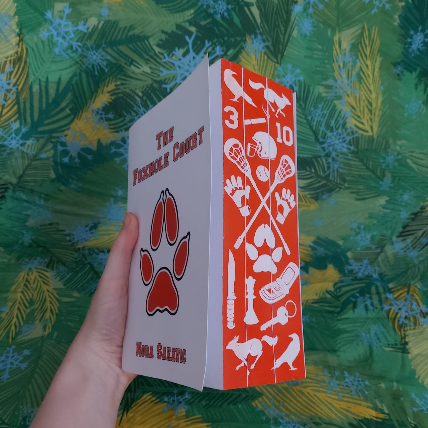 All For The Game Trilogy | Stencil Sprayed Edges