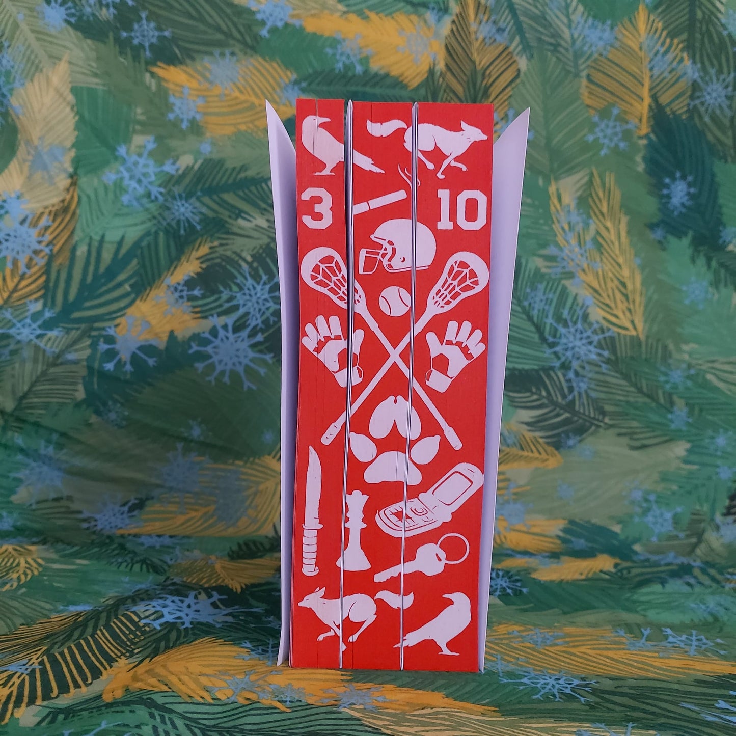 All For The Game Trilogy | Stencil Sprayed Edges