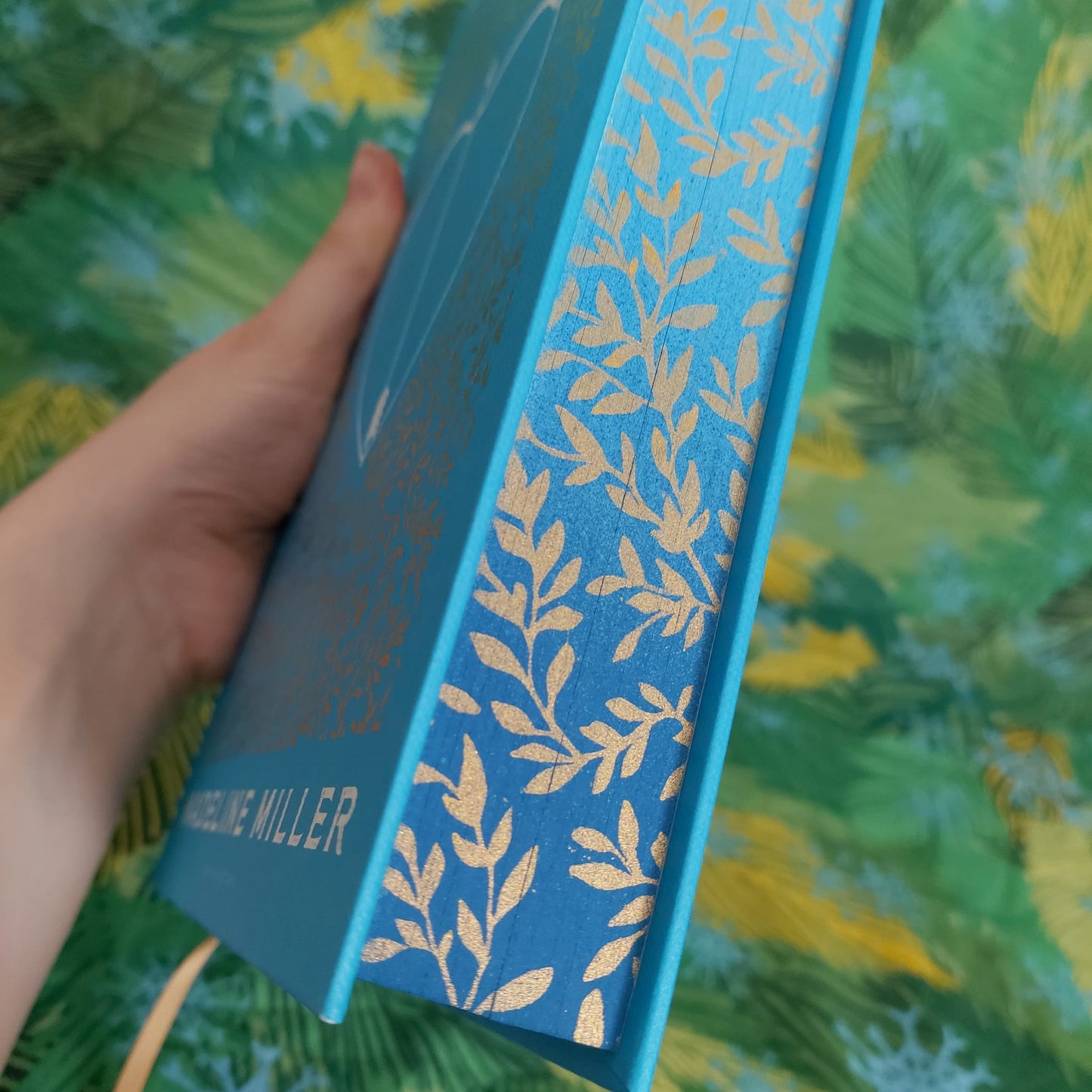 Song of Achilles | Ombrè Stencil Sprayed Edges