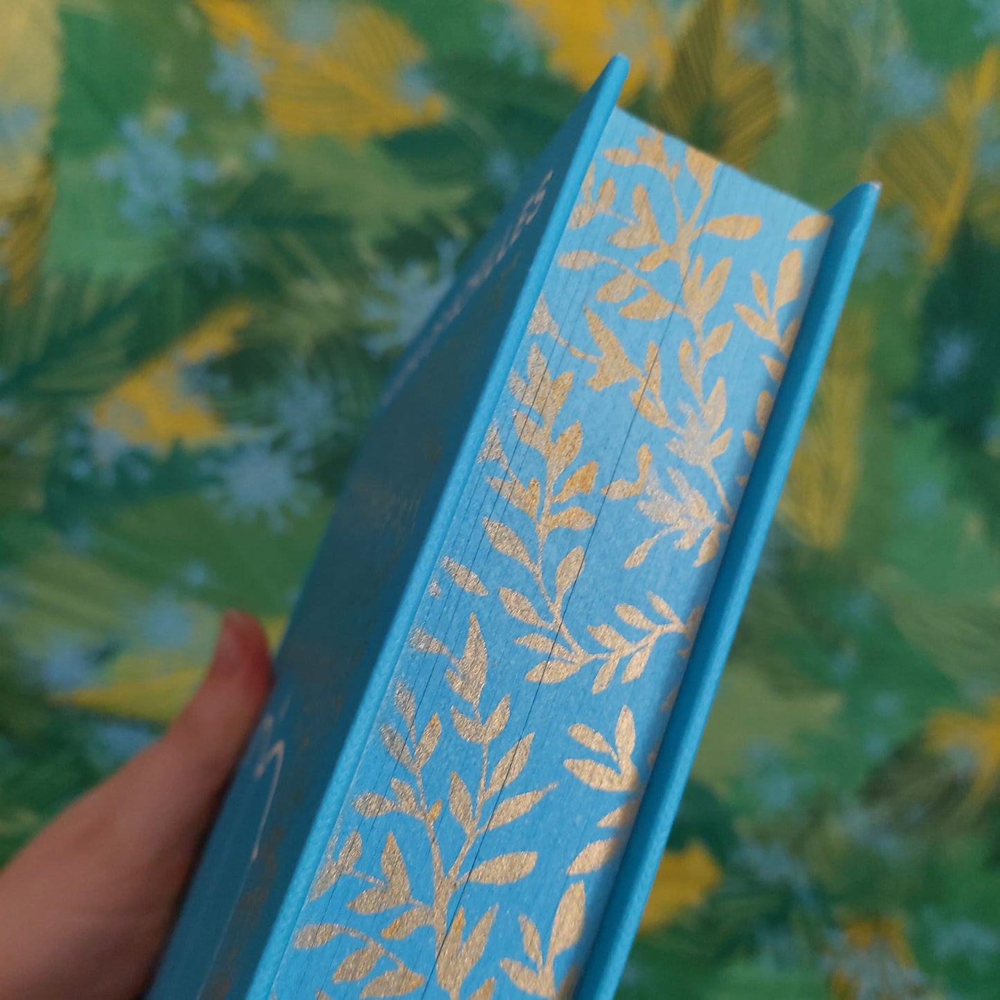 Song of Achilles | Ombrè Stencil Sprayed Edges