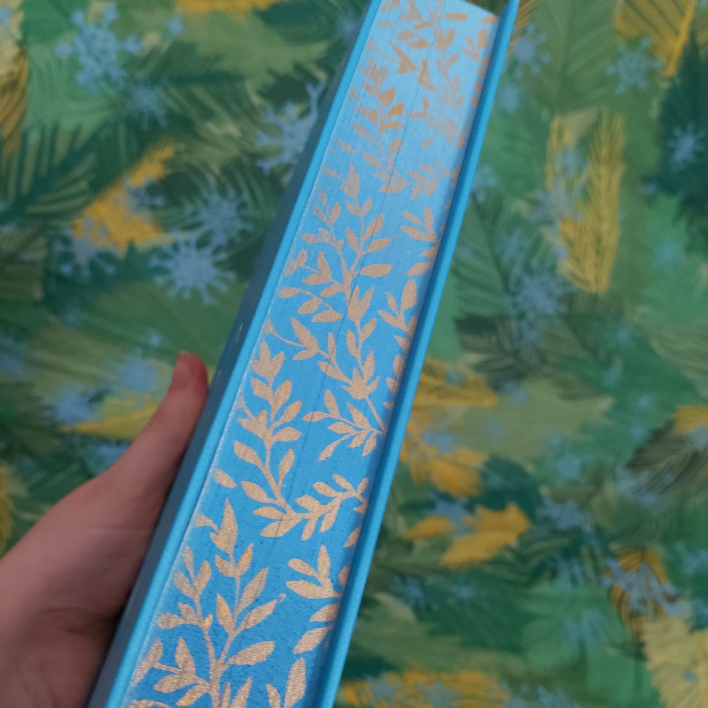 Song of Achilles | Ombrè Stencil Sprayed Edges