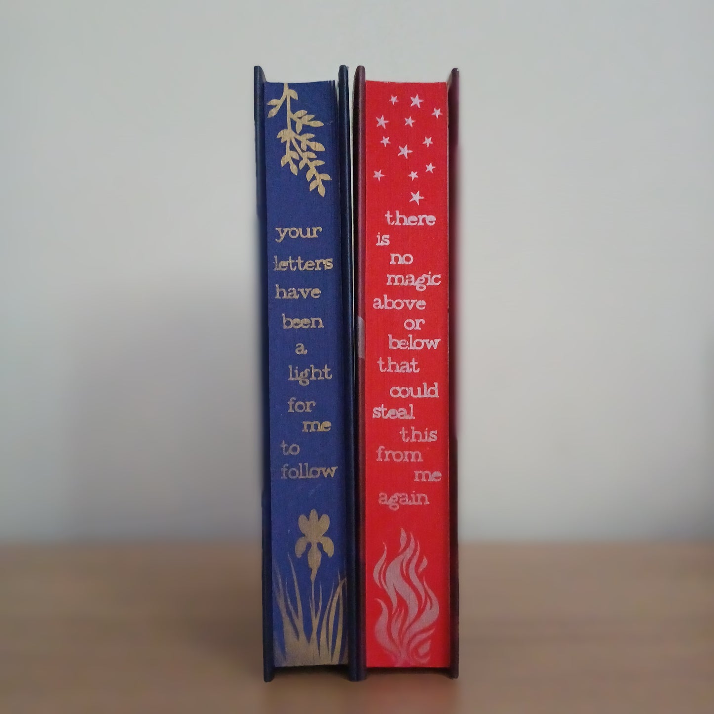 Letters of Enchantment Duology with Shimmery Stencilled Edges