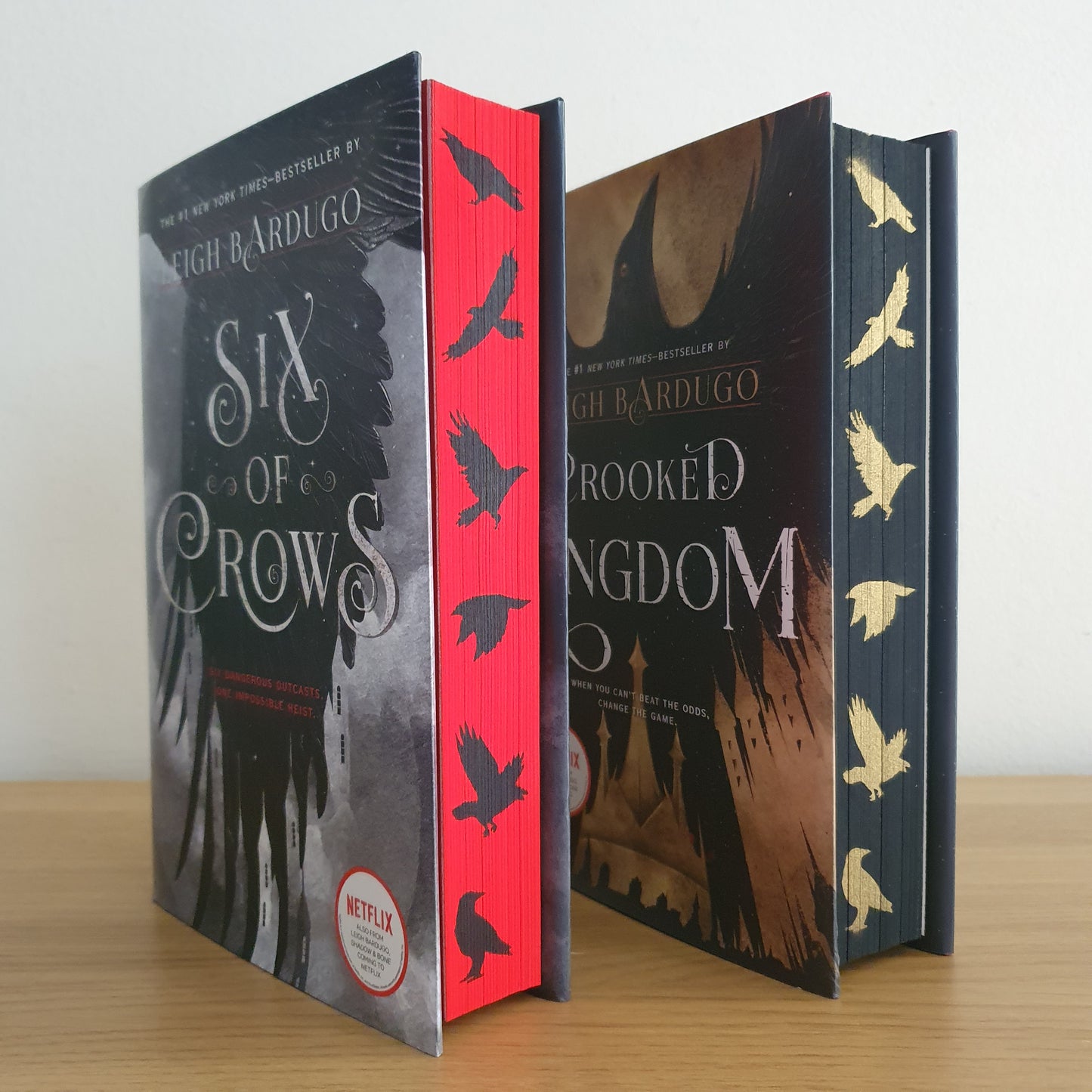 Six of Crows Stencilled Edges