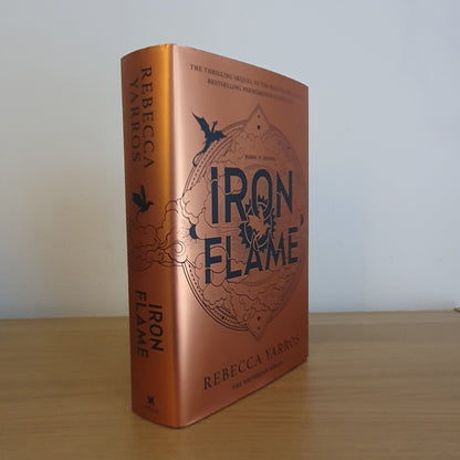 Iron Flame Stencilled Dragon Edges